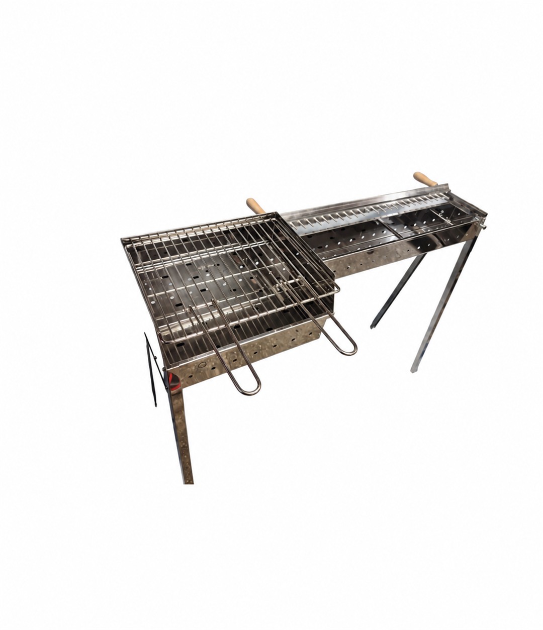 Fornacella automatizzata con braciere inox — 24 slot