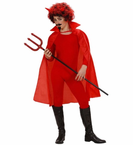 Mantello rosso 100 cm