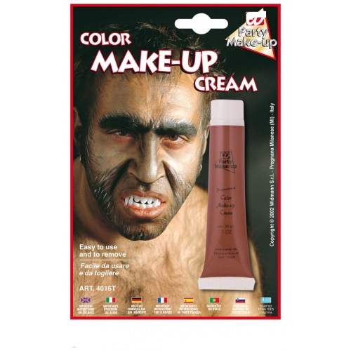 Make-up in tubo marrone